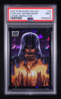 A Galaxy Within Grasp 2022 Topps Chrome Star Wars Galaxy Atomic Refractor #49 #46/150 (PSA 9) at PristineAuction.com