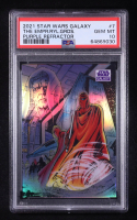 The Emperor Royal Guards 2021 Topps Chrome Star Wars Galaxy Purple Refractor #7 #6/25 (PSA 10) at PristineAuction.com