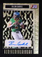 Dillon Gabriel 2025 Leaf Pro Set Autographs Gold Cheetah #BADG1 #1/1 at PristineAuction.com