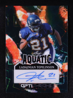 LaDainian Tomlinson 2025 Leaf Optichrome Aquatic Signatures #ALT1 #1/1 at PristineAuction.com