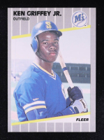 Ken Griffey Jr. 1989 Fleer #548 RC at PristineAuction.com