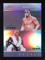 Hulk Hogan / Ric Flair 2023 Leaf Special Release Exclusive Legends Edition Silver #ELE12 #11/25 at PristineAuction.com