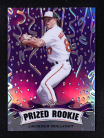 Jackson Holliday 2023 Leaf Prized Rookie Purple #PR39 #9/15 at PristineAuction.com
