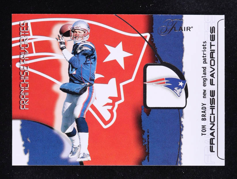 Tom Brady 2002 Flair Franchise Favorites #13 at PristineAuction.com Tom Brady 2002 Flair Franchise Favorites #13 at PristineAuction.com