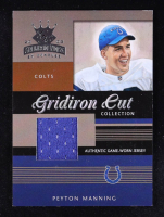 Peyton Manning 2003 Gridiron Kings Gridiron Cut Collection Jersey #GC57 #296/375 at PristineAuction.com