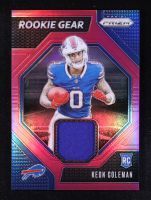 Keon Coleman 2024 Panini Prizm Rookie Gear Pink #15 RC at PristineAuction.com