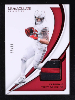 Trey McBride 2024 Immaculate Collection Red Jersey #71 #38/65 at PristineAuction.com