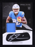 Brenden Rice 2024 Immaculate Collection Immaculate Rookie Eye Black Jersey Autographs #34 RC #59/81 at PristineAuction.com