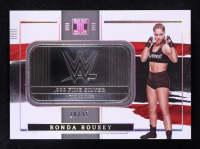 Ronda Rousey 2022 Panini Impeccable Silver WWE Logo #27 #20/35 at PristineAuction.com