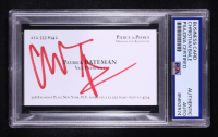 Christian Bale Signed "American Psycho" Business Card (PSA) at PristineAuction.com