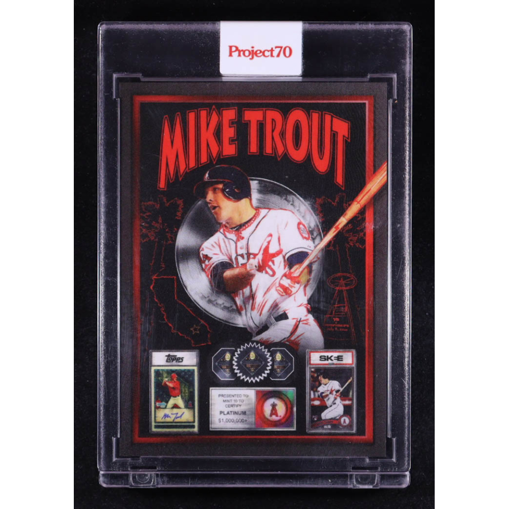 Mike Trout 2021 Topps Project70 #410 / DJ Skee at PristineAuction.com