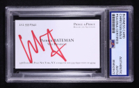 Christian Bale Signed "American Psycho" Business Card (PSA) at PristineAuction.com