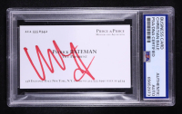 Christian Bale Signed "American Psycho" Business Card (PSA) at PristineAuction.com