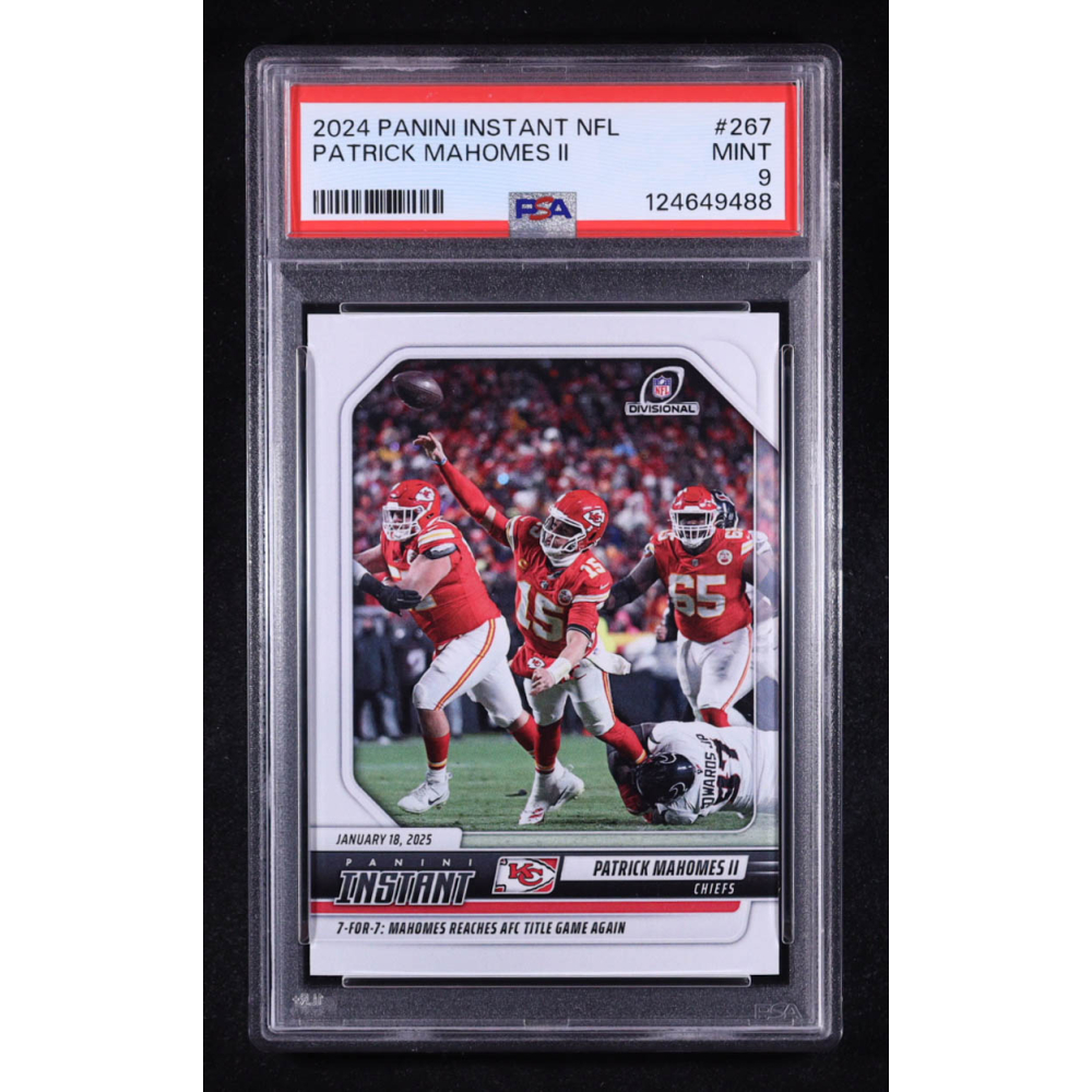 Patrick Mahomes II 2024 Panini Instant NFL #267 (PSA 9) at PristineAuction.com