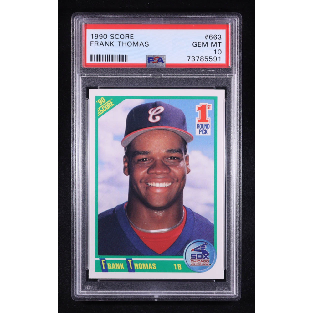 Frank Thomas 1990 Score #663 RC (PSA 10) at PristineAuction.com