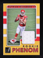 Patrick Mahomes II 2017 Donruss Rookie Phenom Jerseys #7 RC at PristineAuction.com