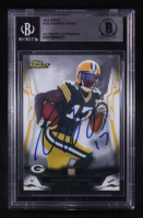 Davante Adams Signed 2014 Topps Finest #130 RC (BGS) at PristineAuction.com