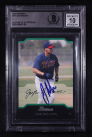 Joe Mauer Signed 2004 Bowman #152 (BGS | Auto Grade 10) at PristineAuction.com