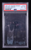 Michael Jordan 1991-92 Upper Deck Award Winner Holograms #AW1 / Scoring Leader (PSA 8) at PristineAuction.com