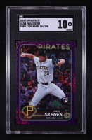 Paul Skenes 2024 Topps Update Purple Foilboard #US288 RC #116/799 (SGC 10) at PristineAuction.com