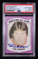 Ted Dibiase Signed 1982 Wrestling All Stars Trading Card Series A #4 (PSA) at PristineAuction.com