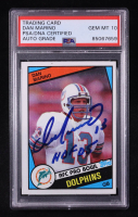 Dan Marino Signed 1984 Topps #123 PB RC Inscribed "HOF 05" (PSA | Auto Grade 10) at PristineAuction.com