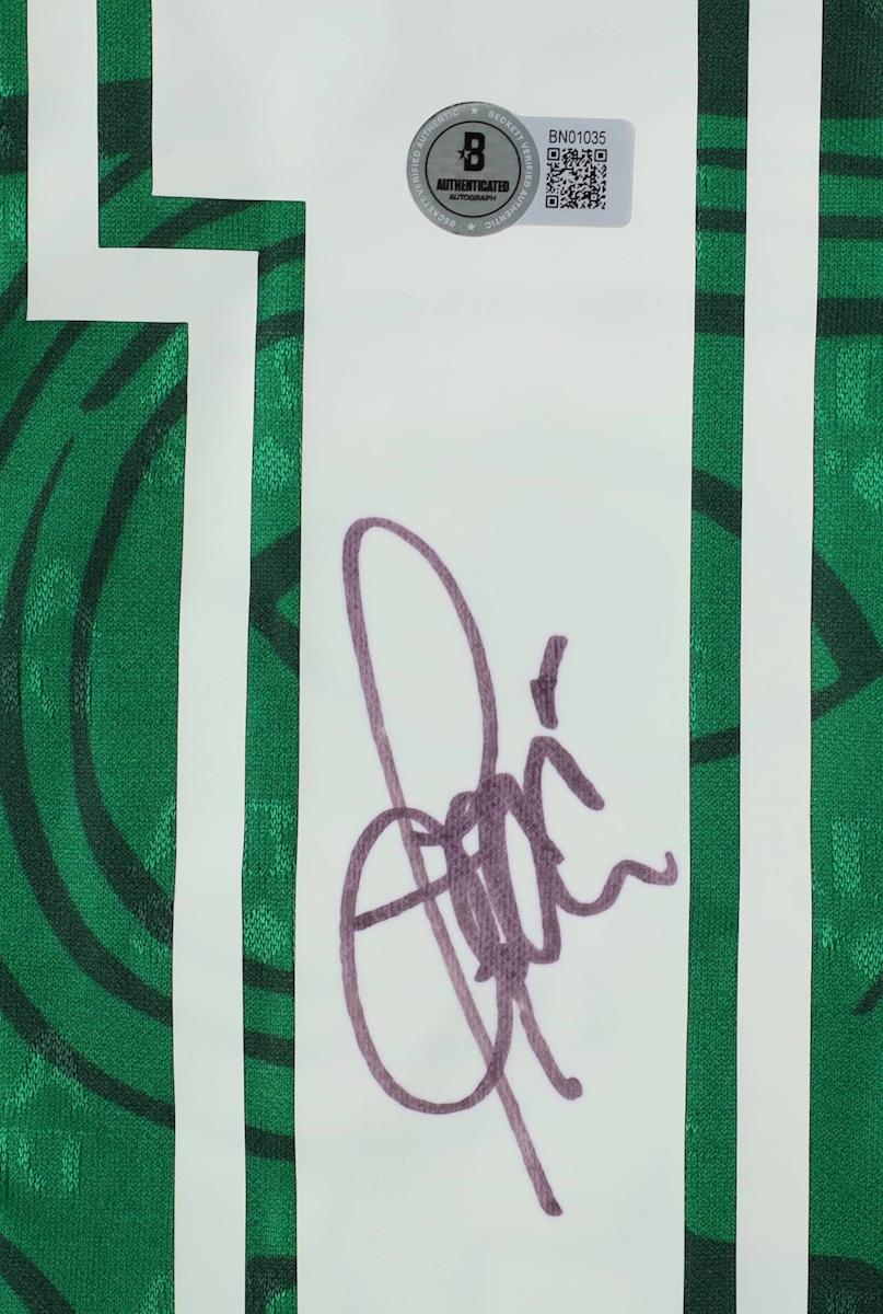 Luis Garcia Signed Team Mexico Jersey (Beckett) at PristineAuction.com Luis Garcia Signed Team Mexico Jersey (Beckett) at PristineAuction.com