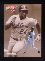 Rickey Henderson / Ken Griffey Jr. 1992 Pinnacle The Idols #283 at PristineAuction.com