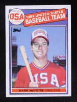 Mark McGwire 1985 Topps #401 OLY RC at PristineAuction.com