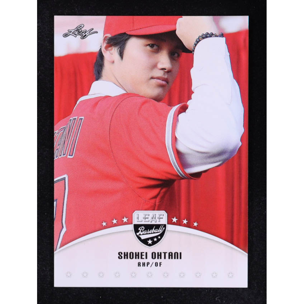 Shohei Ohtani 2018 Leaf Ohtani Baseball #LB01 RC at PristineAuction.com