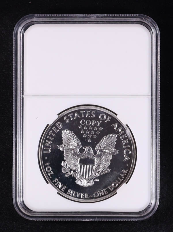 2018 American Silver Eagle $1 Coin at PristineAuction.com 2018 American Silver Eagle $1 Coin at PristineAuction.com