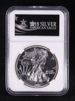 2018 American Silver Eagle $1 Coin at PristineAuction.com