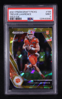 Trevor Lawrence 2021 Panini Prizm Draft Picks Prizms Gold Ice #106 RC (PSA 9) at PristineAuction.com