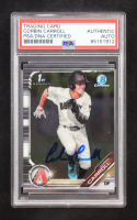 Corbin Carroll Signed 2019 Bowman Chrome Draft #BDC125 RC (PSA) at PristineAuction.com