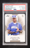 James Wood Signed 2020 Leaf Perfect Game National Showcase #23 (PSA) at PristineAuction.com