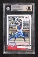 Dylan Crews Signed 2019 USA Baseball Stars and Stripes #36 RC (BGS) at PristineAuction.com