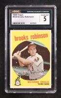 Brooks Robinson 1959 Topps #439 (CGC 5) at PristineAuction.com