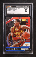 Tyrese Haliburton 2020 Panini Prizm Draft Picks Red, White & Blue #10 RC (CGC 8) at PristineAuction.com