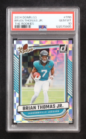 Brian Thomas Jr. 2024 Donruss The Rookies #8 RC (PSA 10) at PristineAuction.com