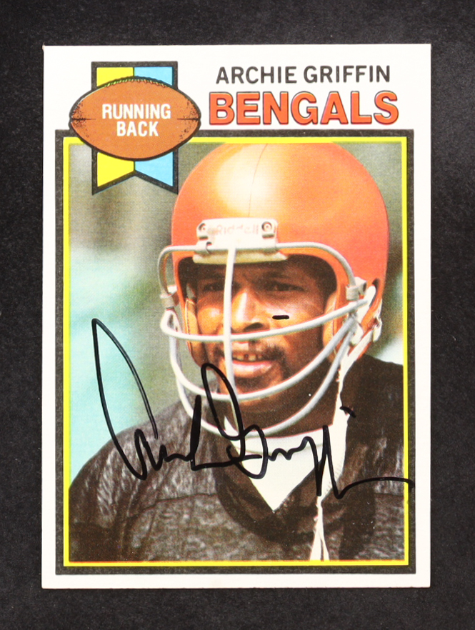 Archie Griffin Signed 1979 Topps #184 | Bengals (JSA) at PristineAuction.com Archie Griffin Signed 1979 Topps #184 | Bengals (JSA) at PristineAuction.com