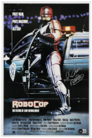 Peter Weller Signed "Robocop" 12x18 Photo Inscribed "ROBO" (Beckett) at PristineAuction.com