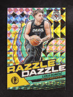 Luka Doncic 2023-24 Panini Mosaic Razzle Dazzle #15 at PristineAuction.com