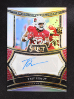 Trey Benson 2024 Select Rookie Signatures Prizm #19 #096/399 RC at PristineAuction.com