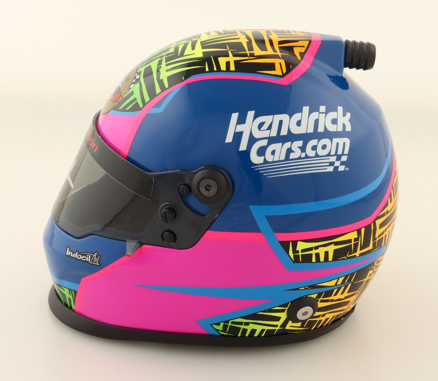 Kyle Larson Signed NASCAR HendrickCars.com Mini Helmet (PA) at PristineAuction.com Kyle Larson Signed NASCAR HendrickCars.com Mini Helmet (PA) at PristineAuction.com