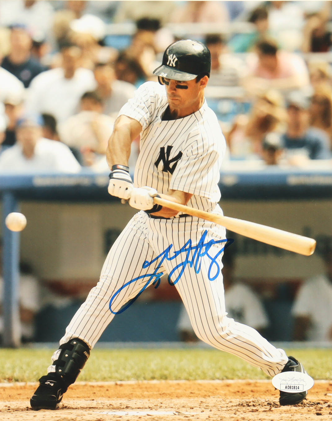 Tino Martinez Signed Yankees 8x10 Photo (JSA) at PristineAuction.com Tino Martinez Signed Yankees 8x10 Photo (JSA) at PristineAuction.com