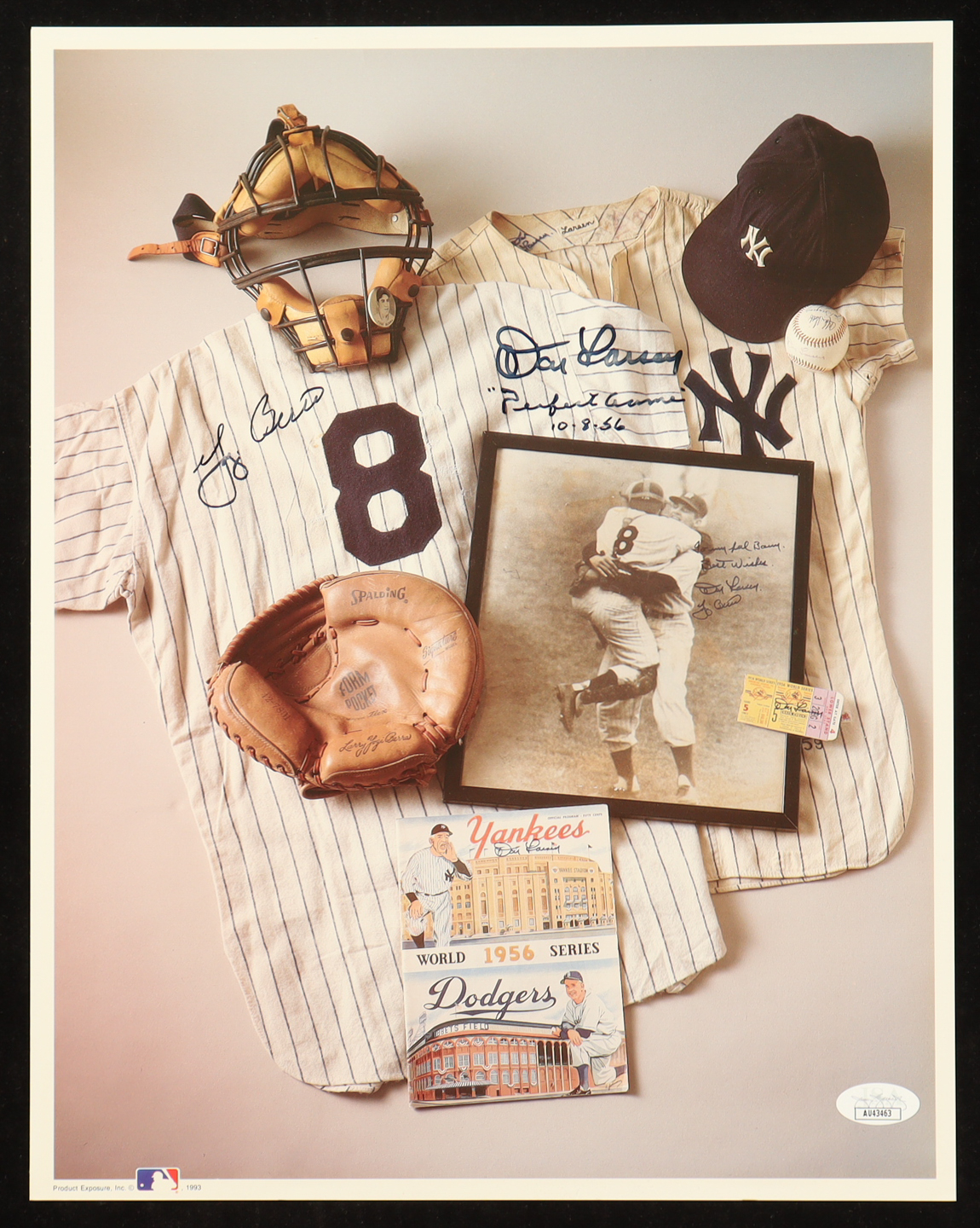 Don Larsen & Yogi Berra Signed 11x14 Photo (JSA) at PristineAuction.com Don Larsen & Yogi Berra Signed 11x14 Photo (JSA) at PristineAuction.com
