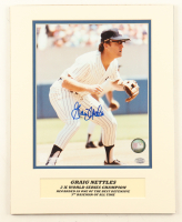 Graig Nettles Signed Yankees Custom Matted Photo (SOP) at PristineAuction.com