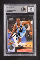 Jrue Holiday Signed 2009-10 Upper Deck Star Rookies #217 RC (BGS | Autograph Graded BGS 10) at PristineAuction.com