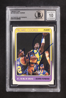 Michael Cooper Signed 1988-89 Fleer Inscribed "HOF 2016" #65 (BGS | Autograph Graded BGS 10) at PristineAuction.com