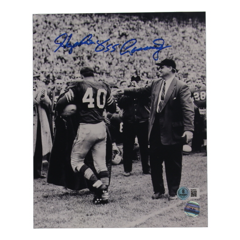 Howard "Hopalong" Cassady Signed Ohio State Buckeyes 8x10 Photo (Becket) at PristineAuction.com Howard "Hopalong" Cassady Signed Ohio State Buckeyes 8x10 Photo (Becket) at PristineAuction.com
